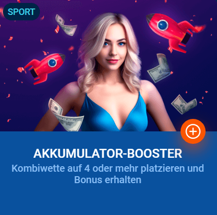 Akkumulator-Booster-Bonus bei Mostbet