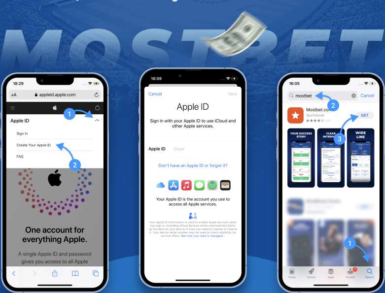 Mostbet für iOS - Herunterladen und Installieren